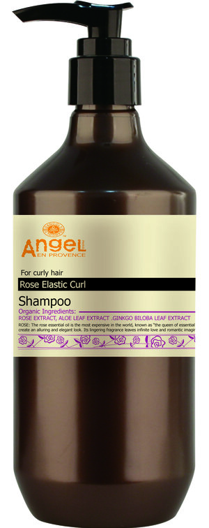 Шампунь для вьющихся волос с экстрактом розы Angel Provence