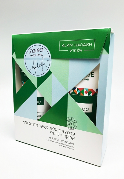 Подарочный набор для волос Alan Hadash, Israeli Avocado