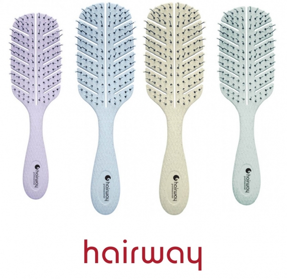 Щетки Hairway ECO Corn массажные (10 рядов/17 см), в ассортименте
