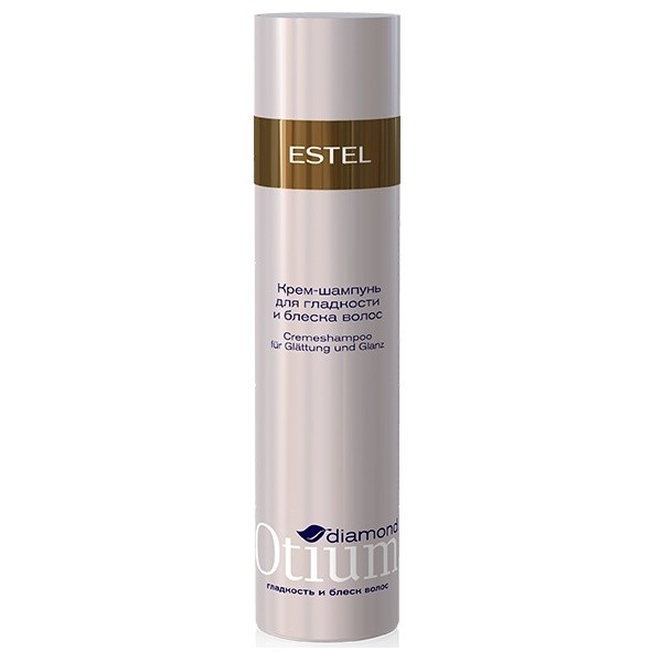 Блеск-шампунь для гладкости и блеска волос Estel Otium Diamond