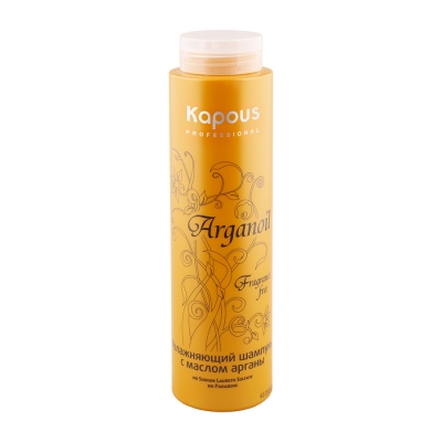 Увлажняющий шампунь с маслом арганы серии «Arganoil» Kapous