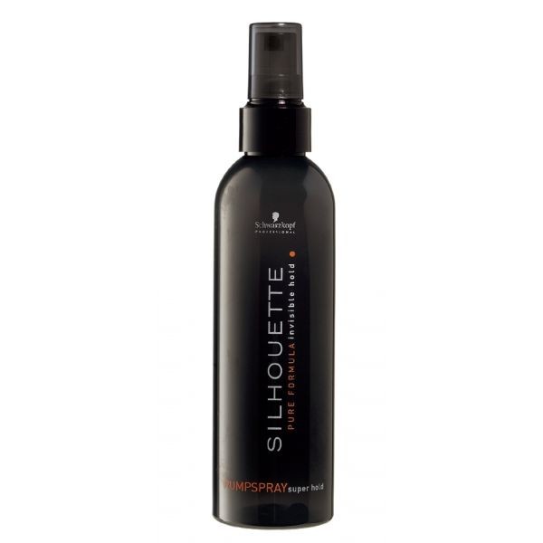 Безупречный спрей для волос ультрасильной фиксации Schwarzkopf Silhouette Pure Pumpspray Super Hold
