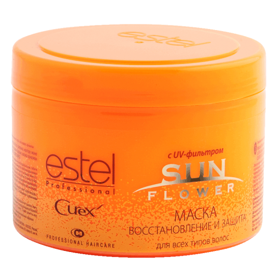 Маска Восстановление и Защита с UV-фильтром Estel Curex Sunflower