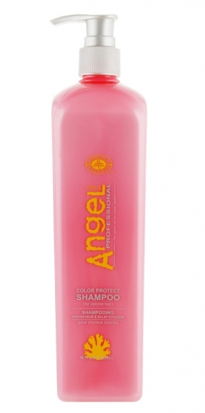 Шампунь защита цвета окрашенных волос Angel Professional Color Protect